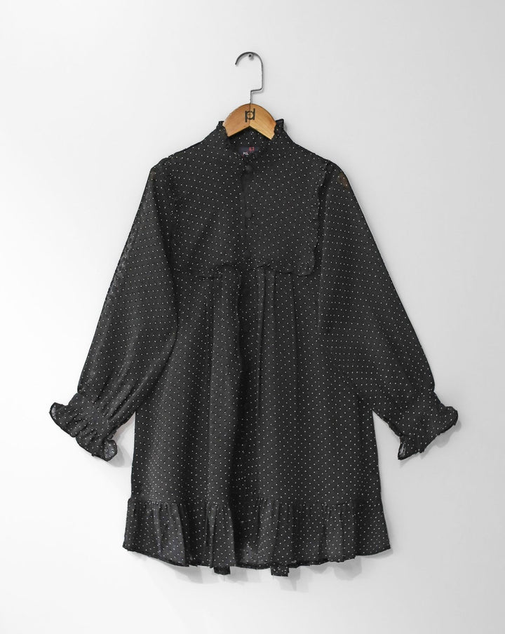 PRINTED TOP (MINOR FAULT) - Polkadots - 13683AK2-226707 - PRINTED TOP (MINOR FAULT)