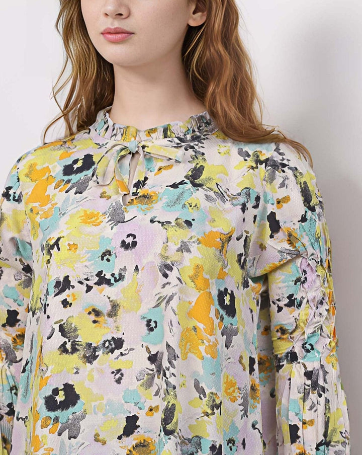 PRINTED TOP (MINOR FAULT) - Polkadots - 13711PD - a1 - PRINTED TOP - Polkadots - 13711PD - 217232 - PRINTED TOP