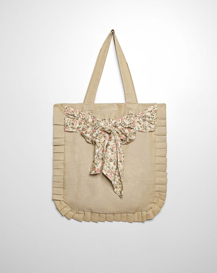 PRINTED TOTE BAG - Polkadots - 13771RF2-231436 - PRINTED TOTE BAG