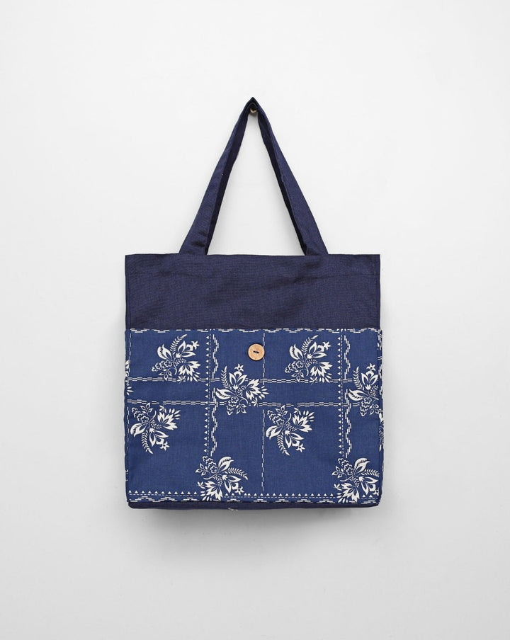 PRINTED TOTE BAG - Polkadots - 13806RF-233344 - PRINTED TOTE BAG