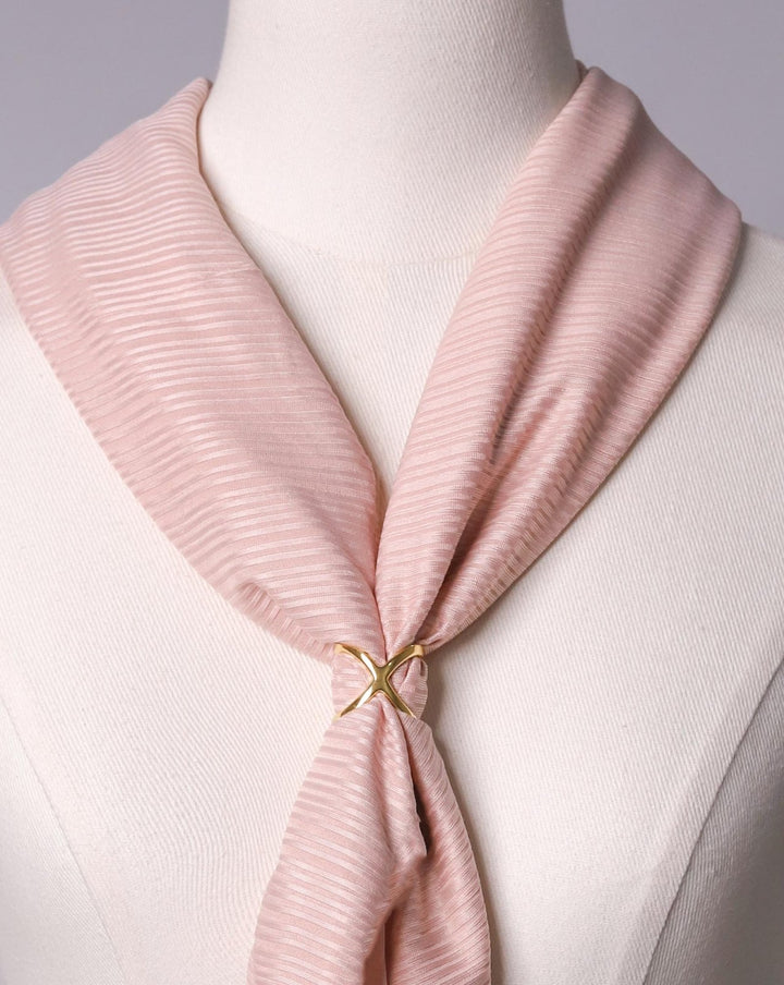 SCARF BUCKLE CLIP - Polkadots - 14240JD - 224946 - SCARF BUCKLE CLIP