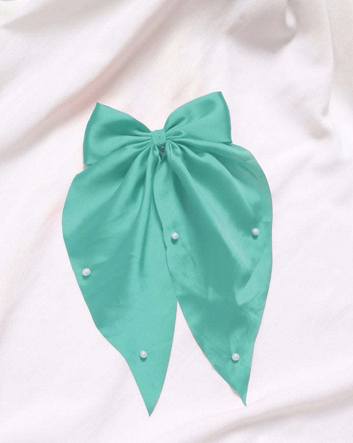 SCRUNCHIE BARRETTE PIN - Polkadots - 14888NJ-236262 - SCRUNCHIE BARRETTE PIN