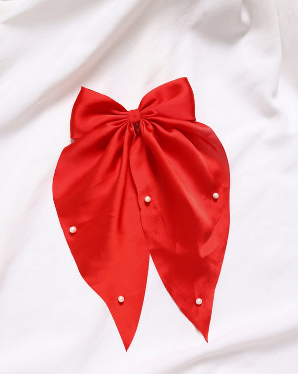 SCRUNCHIE BARRETTE PIN - Polkadots - 14888NJ-236265 - SCRUNCHIE BARRETTE PIN