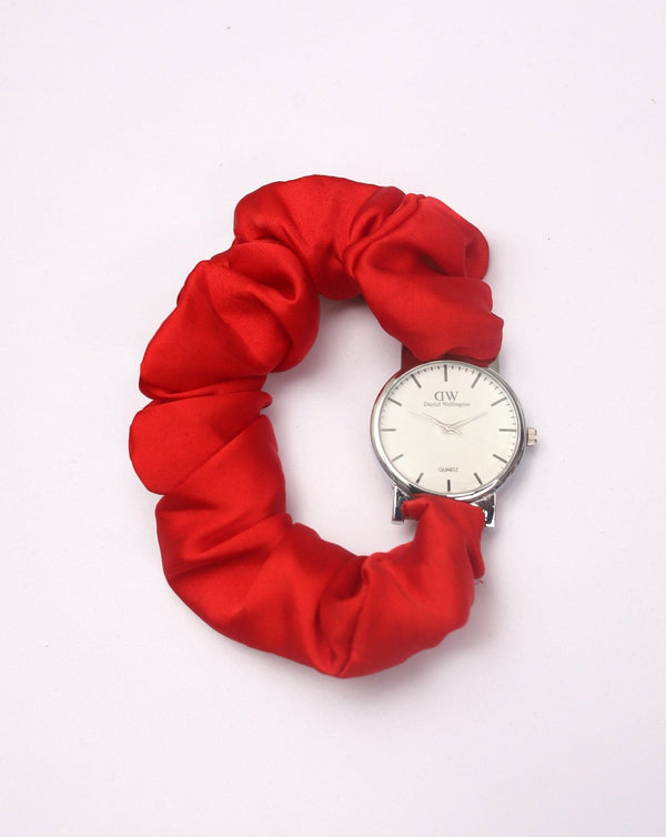 SCRUNCHIE WATCH - Polkadots - 14383NJ6-235839 - SCRUNCHIE WATCH