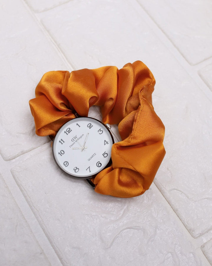 SCRUNCHIE WATCH - Polkadots - 14383NJ2-231165 - SCRUNCHIE WATCH