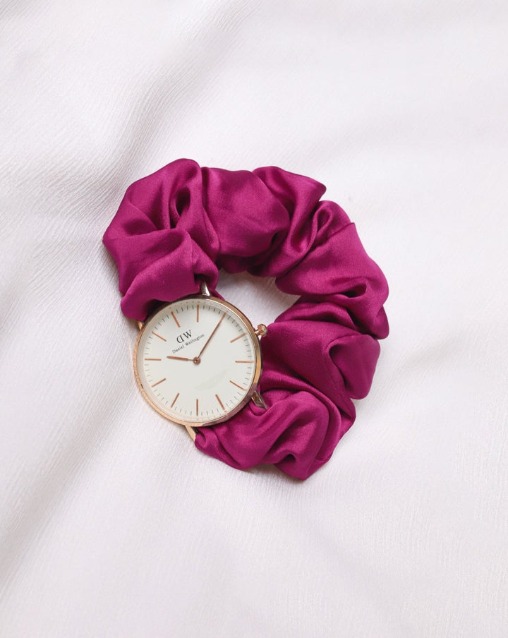 SCRUNCHIE WATCH - Polkadots - 14383NJ4-232562 - SCRUNCHIE WATCH