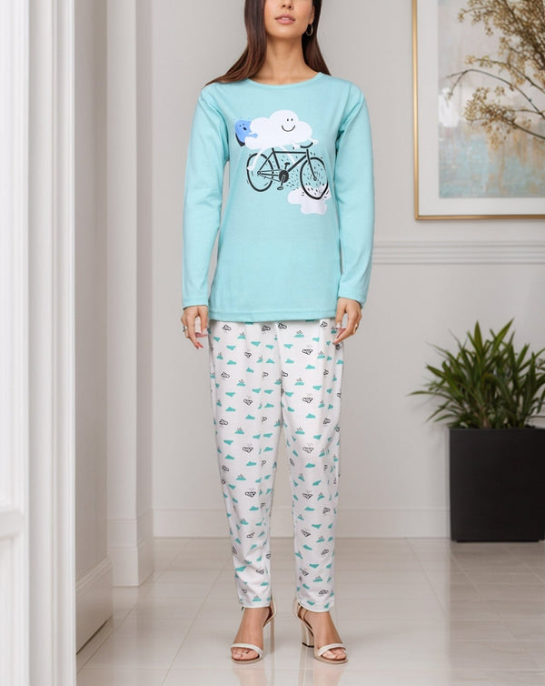 SLEEPWEAR (MINOR FAULT) - Polkadots - 14795PD-234457 - SLEEPWEAR (MINOR FAULT)