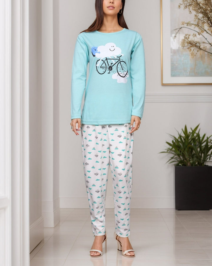 SLEEPWEAR (MINOR FAULT) - Polkadots - 14795PD-234457 - SLEEPWEAR (MINOR FAULT)