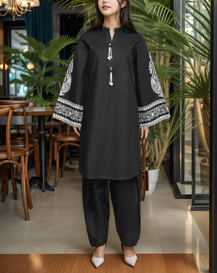 SOLID 2 PIECE SUIT - Polkadots - 13041PD - 204232 - SOLID 2 PIECE SUIT