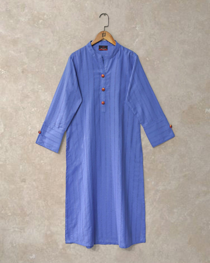 SOLID KURTI - Polkadots - 14404AK - 227637 - SOLID KURTI