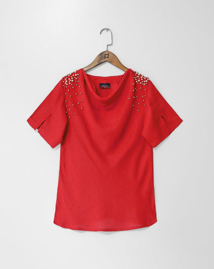 SOLID TOP - Polkadots - 14705PD-232729 - SOLID TOP