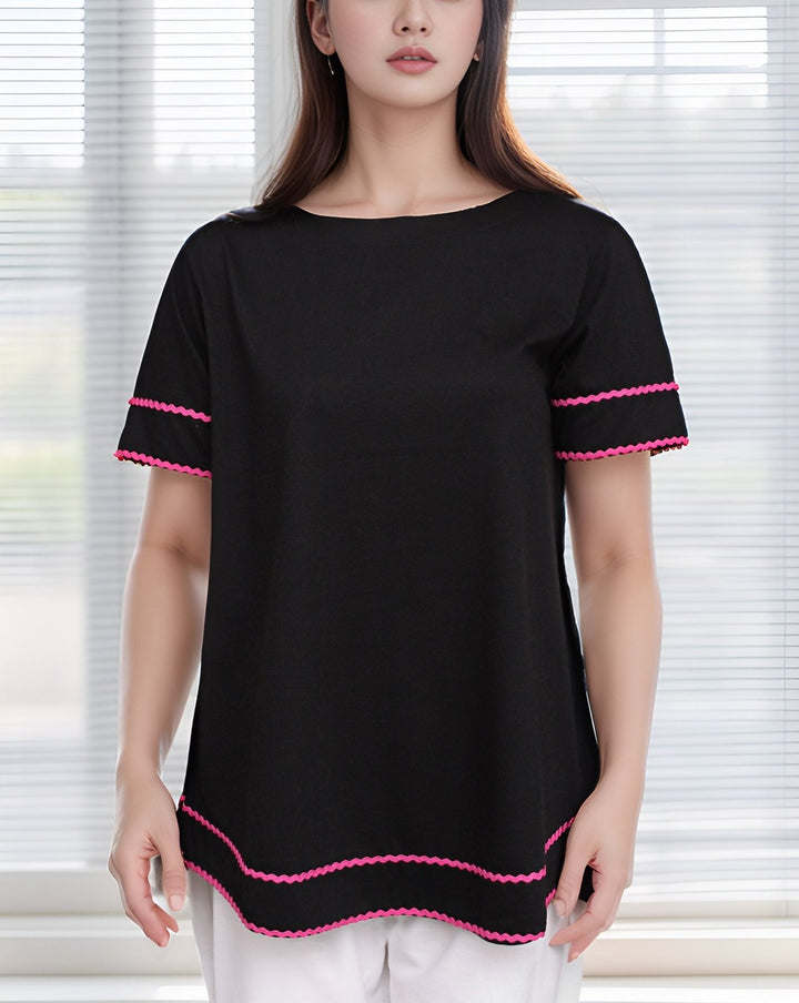  - SOLID TOP - Polkadots - 14614PD-231190 - SOLID TOP - 