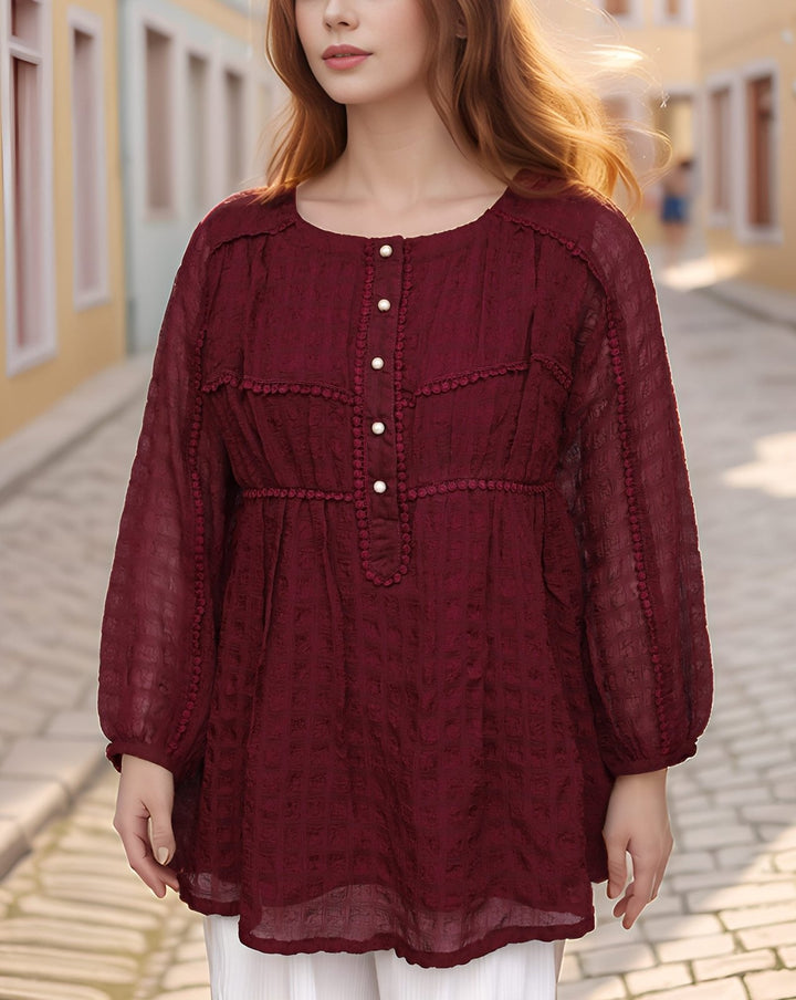 SOLID TOP - Polkadots - 14262HG-225241 - SOLID TOP