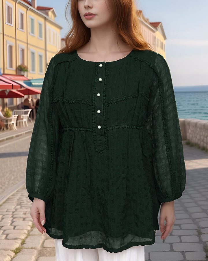 SOLID TOP - Polkadots - 14262HG-225238 - SOLID TOP