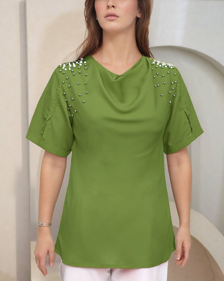 SOLID TOP (MINOR FAULT) - Polkadots - 14705PD-232747 - SOLID TOP (MINOR FAULT)