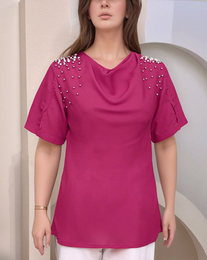 SOLID TOP (MINOR FAULT) - Polkadots - 14705PD-232747 - SOLID TOP (MINOR FAULT)