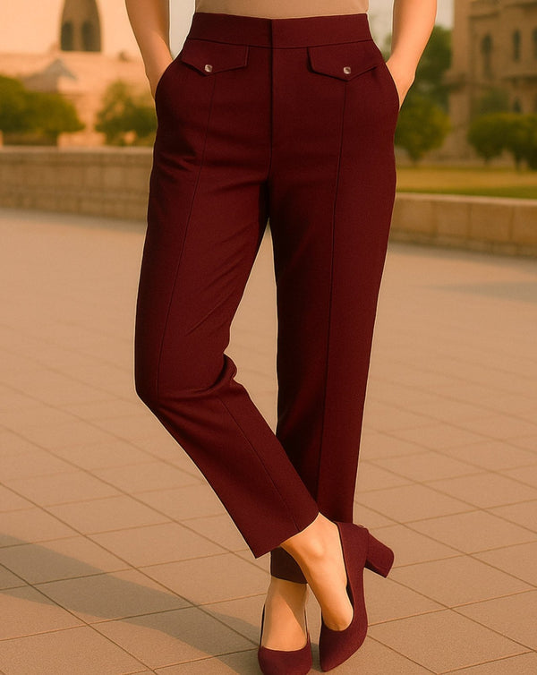 STRAIGHT PANT - Polkadots - 11073MN-060270 - STRAIGHT PANT