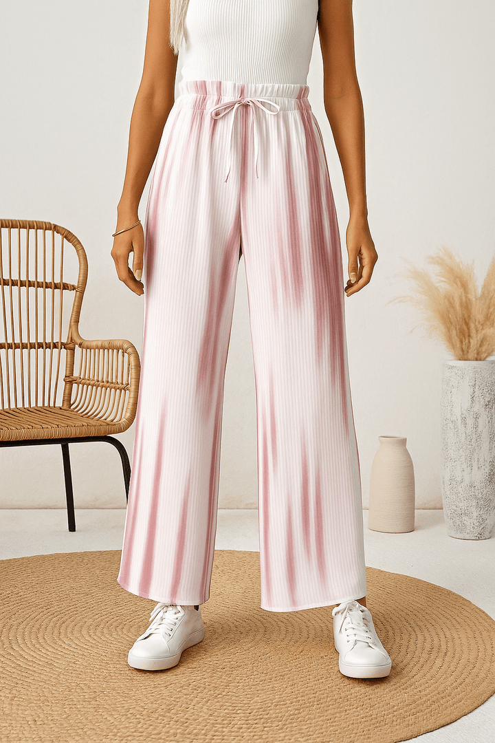 STRAIGHT PANT - Polkadots - 14344WF-226374 - STRAIGHT PANT