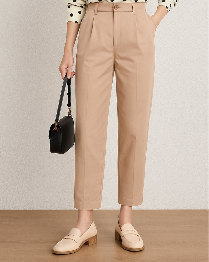 STRAIGHT PANT - Polkadots - 14433PD-234161 - STRAIGHT PANT