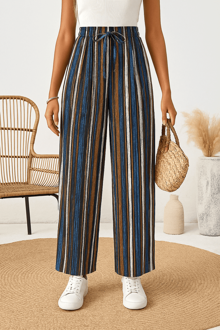 STRAIGHT PANT - Polkadots - 14344WF-226375 - STRAIGHT PANT