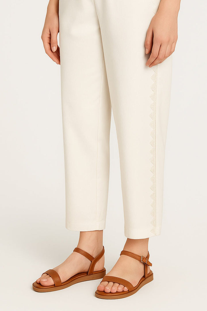 STRAIGHT PANT - Polkadots - 9328PD-023053 - STRAIGHT PANT