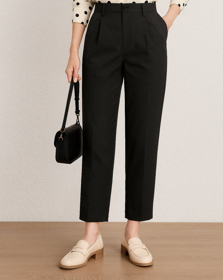 STRAIGHT PANT - Polkadots - 14433PD-227990 - STRAIGHT PANT