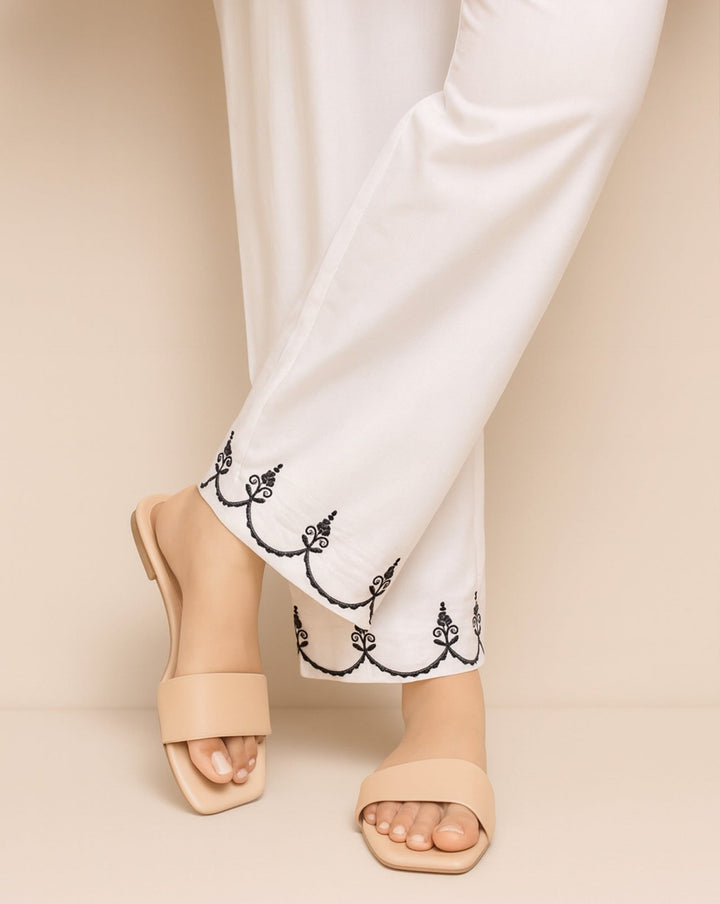 STRAIGHT PANT - Polkadots - 14520PD-229790 - STRAIGHT PANT