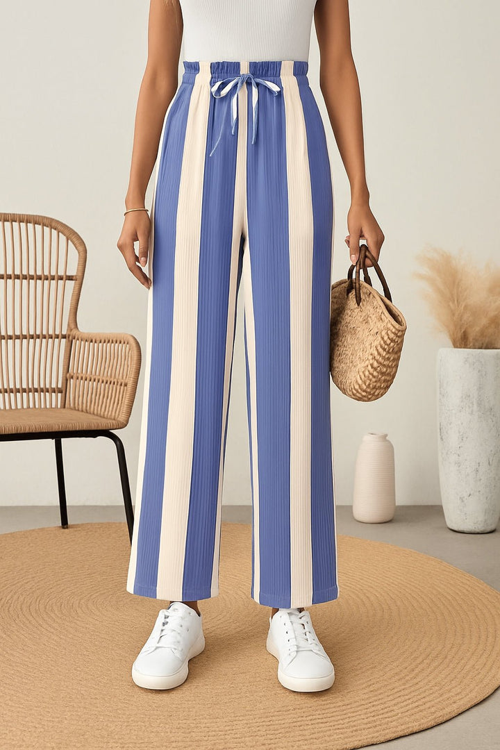 STRAIGHT PANT - Polkadots - 14344WF-226371 - STRAIGHT PANT