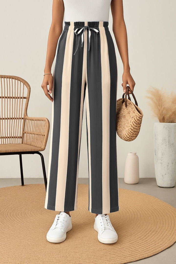 STRAIGHT PANT - Polkadots - 14344WF-226369 - STRAIGHT PANT