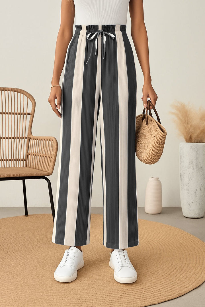 STRAIGHT PANT - Polkadots - 14344WF-226370 - STRAIGHT PANT