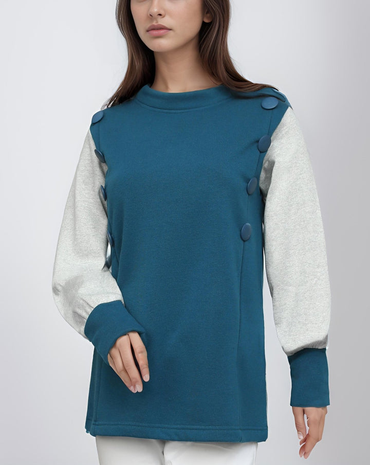SWEATSHIRT - Polkadots - 13862PD - 219890 - SWEATSHIRT