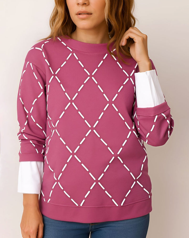 SWEATSHIRT - Polkadots - 14871PD-236003 - SWEATSHIRT