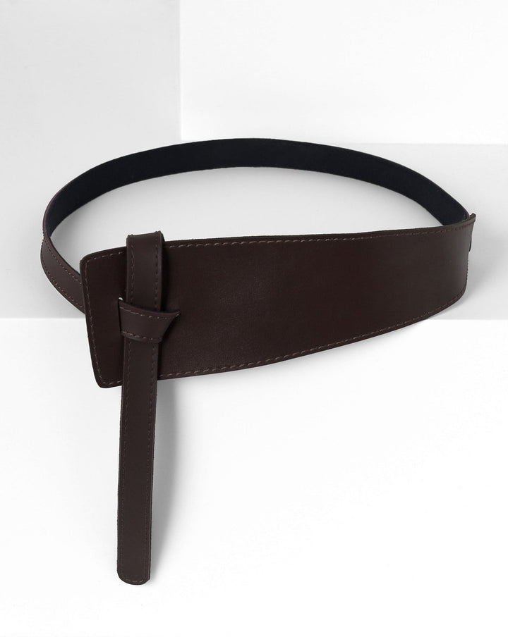 WOMEN WIDE WAIST BELT - Polkadots - 13155AS - 206486 - WOMEN WIDE WAIST BELT