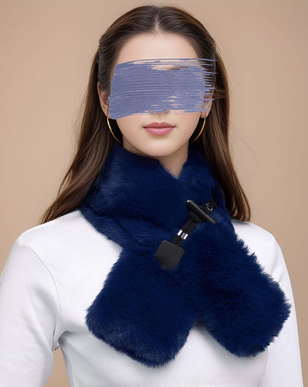 WOOLEN MUFFLER - Polkadots - 14269ALM - 225315 - WOOLEN MUFFLER