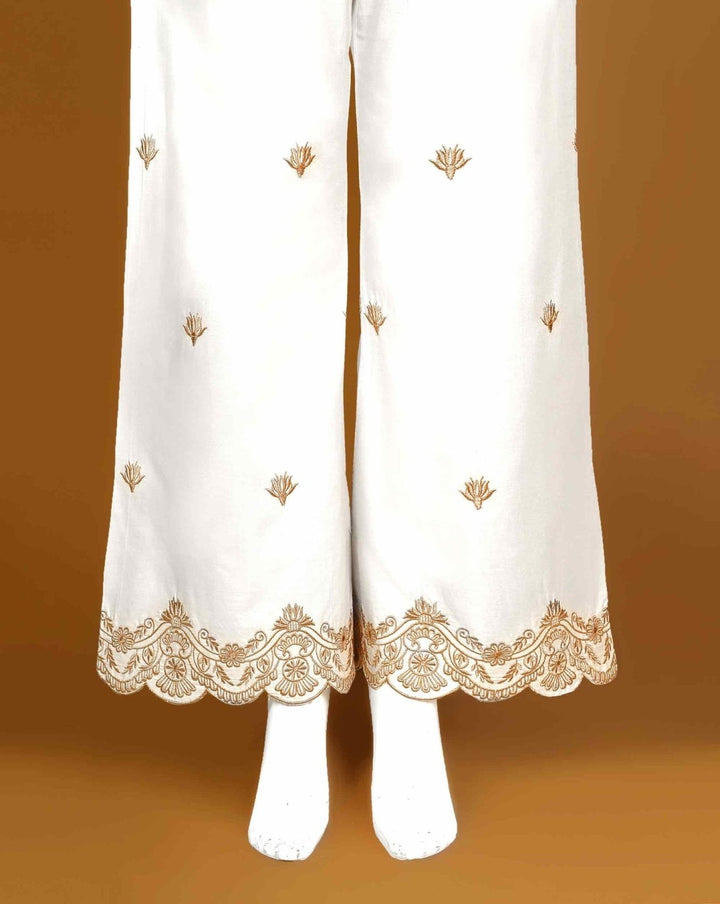 BELL BOTTOM TROUSERS - Polkadots - 11674PD-072675 - BELL BOTTOM TROUSERS