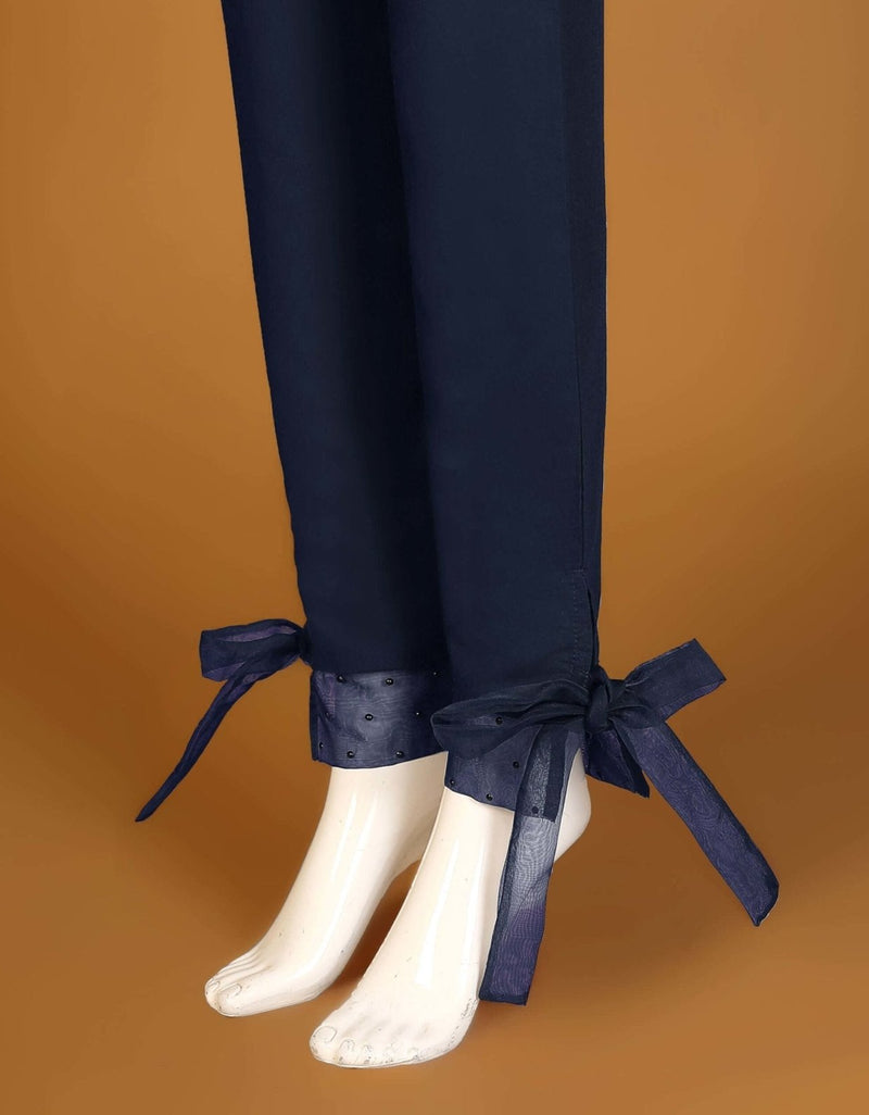 Maison Margiela MM0 double-pleat cropped pants with bow hem women - Glamood  Outlet