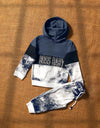 BOYS 2 PIECE CLOTHING SET - Polkadots - 13107HG-205714 - BOYS 2 PIECE CLOTHING SET