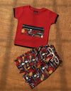 BOYS 2 PIECE CLOTHING SET - Polkadots - 12797PD-197096 - BOYS 2 PIECE CLOTHING SET