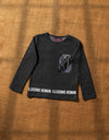 BOYS FULL SLEEVES PRINTED T-SHIRT - Polkadots - 12242PD-204123 - BOYS FULL SLEEVES PRINTED T-SHIRT