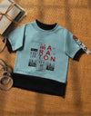 BOYS PRINTED T-SHIRT - Polkadots - 12402PD-188132 - BOYS PRINTED T-SHIRT