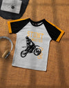 BOYS PRINTED T-SHIRT - Polkadots - 12461PD-189316 - BOYS PRINTED T-SHIRT