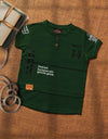 BOYS PRINTED T-SHIRT - Polkadots - 12708PD-195538 - BOYS PRINTED T-SHIRT