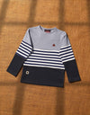 BOYS SWEAT SHIRT - Polkadots - 13091HG-205378 - BOYS SWEAT SHIRT