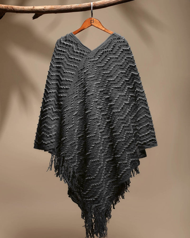CAPE SHAWL - Polkadots - 11610DNS-071305 - CAPE SHAWL