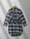 CHECKERED TOP - Polkadots - 11546AY3-201567 - CHECKERED TOP
