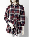 CHECKERED TOP - Polkadots - 11379HG3-202164 - CHECKERED TOP
