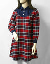 CHECKERED TOP - Polkadots - 11359HG-188506 - CHECKERED TOP