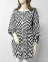 CHEVRON PANEL TOP - Polkadots - 12575HG2-199095 - CHEVRON PANEL TOP