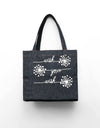 DENIM CASUAL BAG - Polkadots - 12694ZJ-195205 - DENIM CASUAL BAG