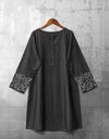 | DENIM EMBROIDERED TOP | - Polkadots - 12260HG-085512 - | DENIM EMBROIDERED TOP |